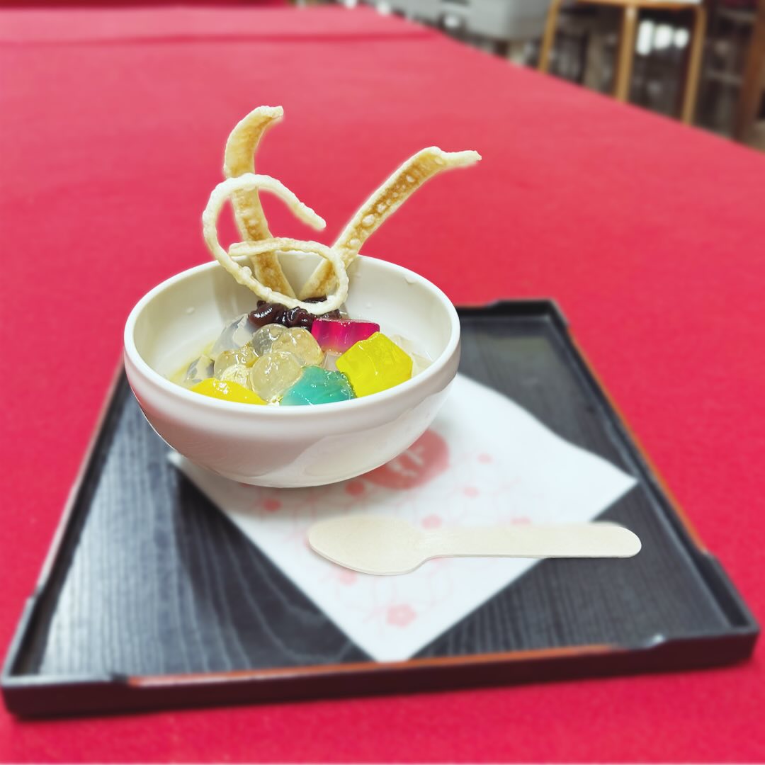 合格祈願のすべらんうどん｜すべらんあんみつ