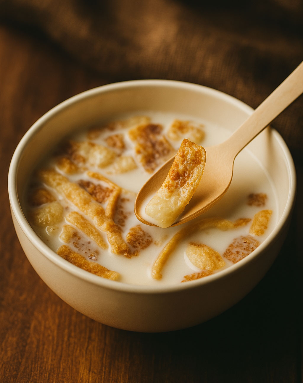 受験生への贈り物、すべらんミルクうどん