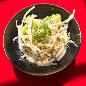 サラダうどん